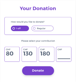 Single Donation Widget